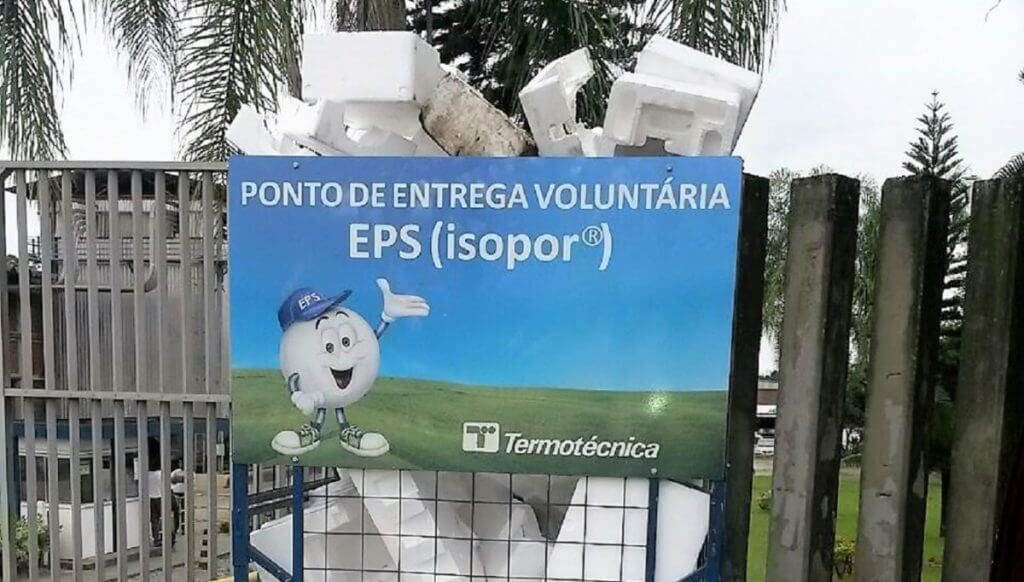 Coleta e reciclagem de isopor Termotécnica