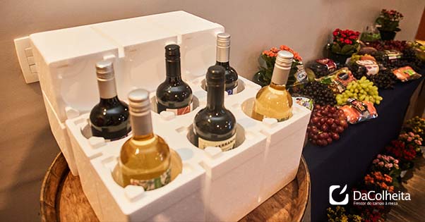 Embalagem para uvas em EPS